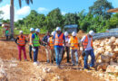 Pestel : Le DG du FNE Jean Ronald Joseph visite l’avancement des travaux de construction de l’école nationale de Tozia