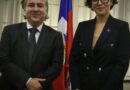 Rencontre entre la Ministre des Afffaires Etrangères Dominique Dupuy et le Représentant de l’OEA Cristobal Dupouy