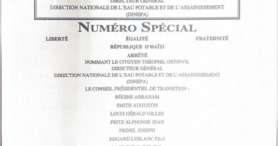 Théophil Ostinvil nommé directeur général de la DINEPA : Un défi majeur pour le secteur de l’eau potable en Haïti